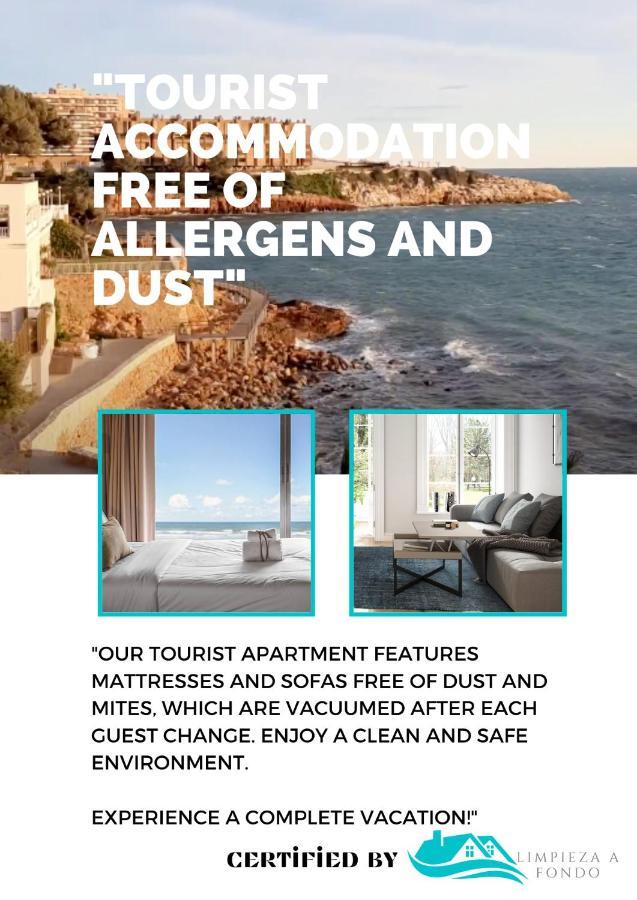Apartamiento Mediterrani,Vistas Al Mar,Piscina! Villafortuny Buitenkant foto